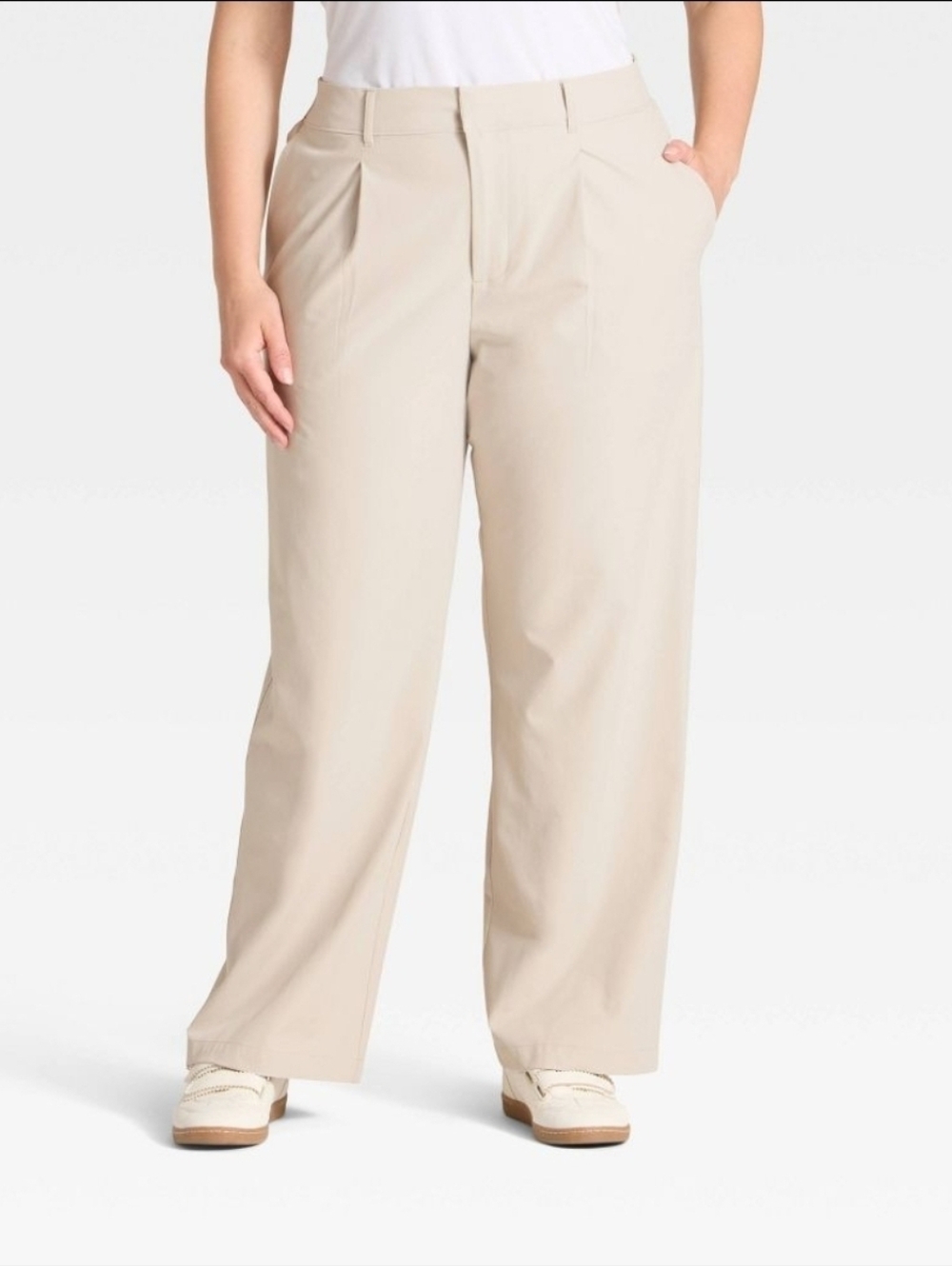 All In Motion Women's Woven High-Rise Trouser Pants